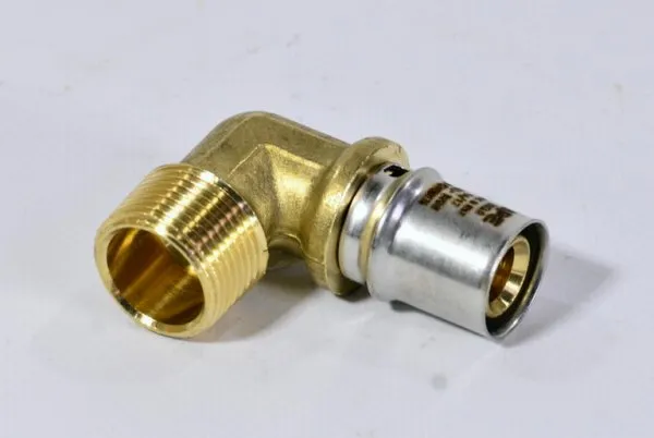Угольник пресс с переходом на нар. р. 26х 3/4" STOUT