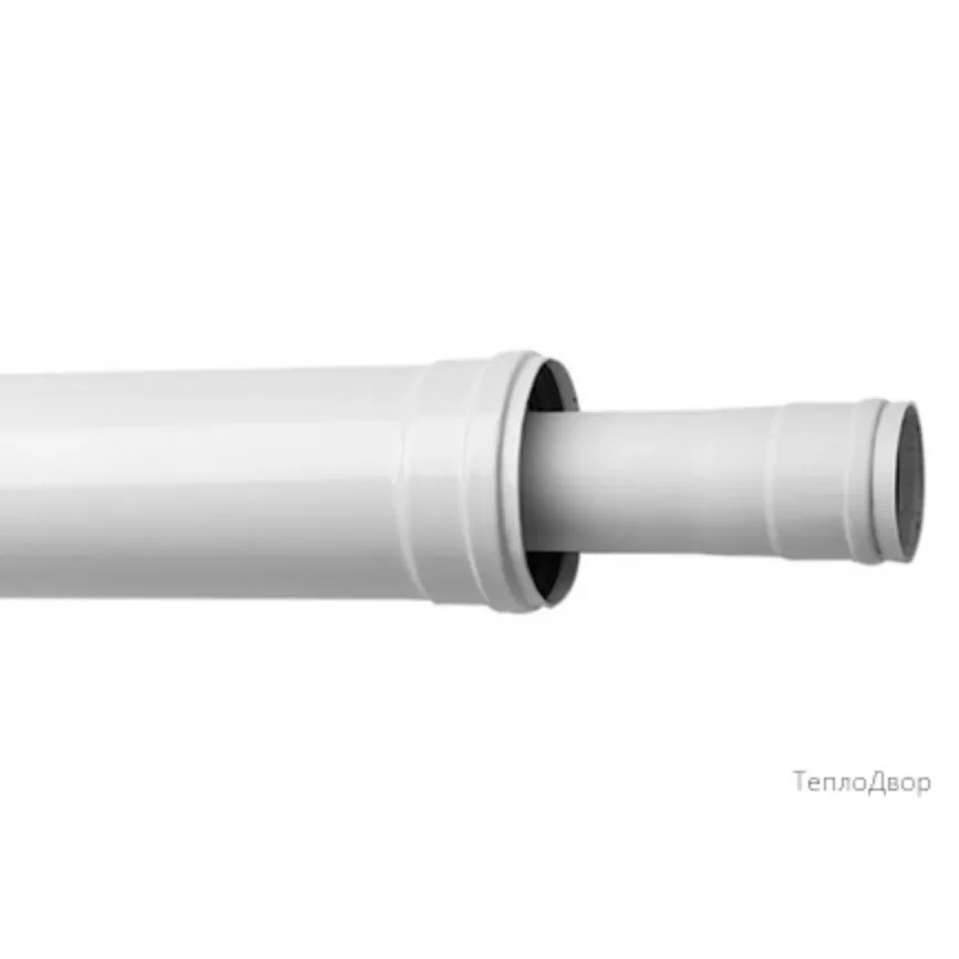 Baxi Коаксиальное удлинение полипропиленовое, диам. 80/125 мм, длина 1000 мм